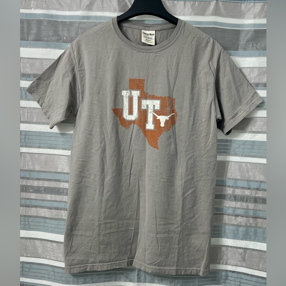 Texas Longhorns Logo Gray T-Shirt